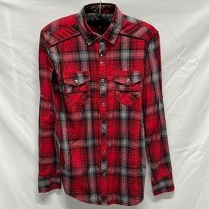Plaid Long Sleeve Men’s Shirt